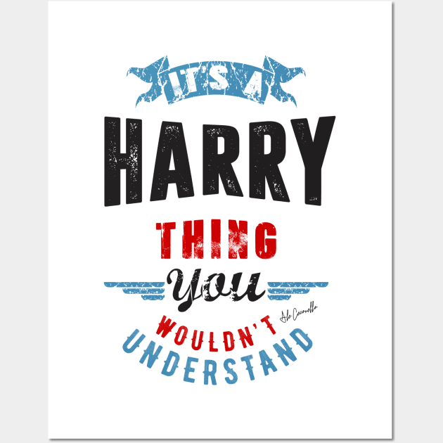 Is Your Name, Harry? This shirt is for you! Wall Art by C_ceconello